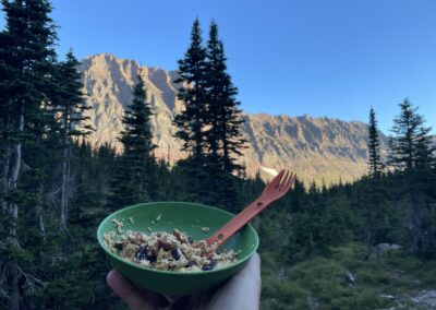 Simple eating during an unplugged trip to Alaska
